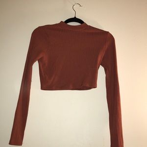 Cropped Turtleneck